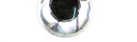 JMC® Oeil Relief Autocollant - 12 mm - Argent